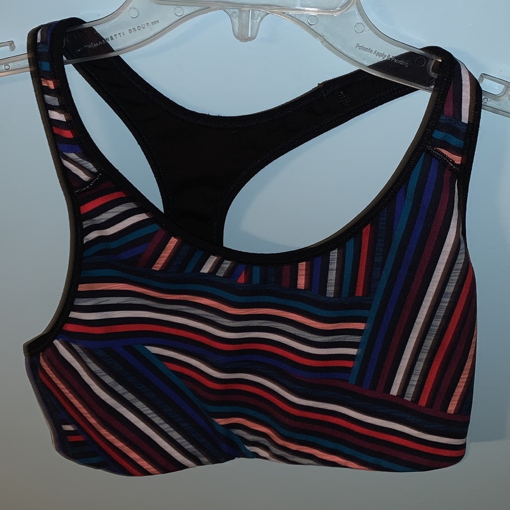 colorful sports bra